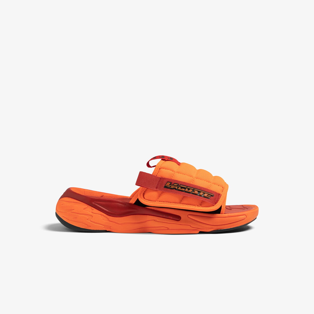 Lacoste Aceslide Synthetic Men's Slides Orange | 285-PQHAWK