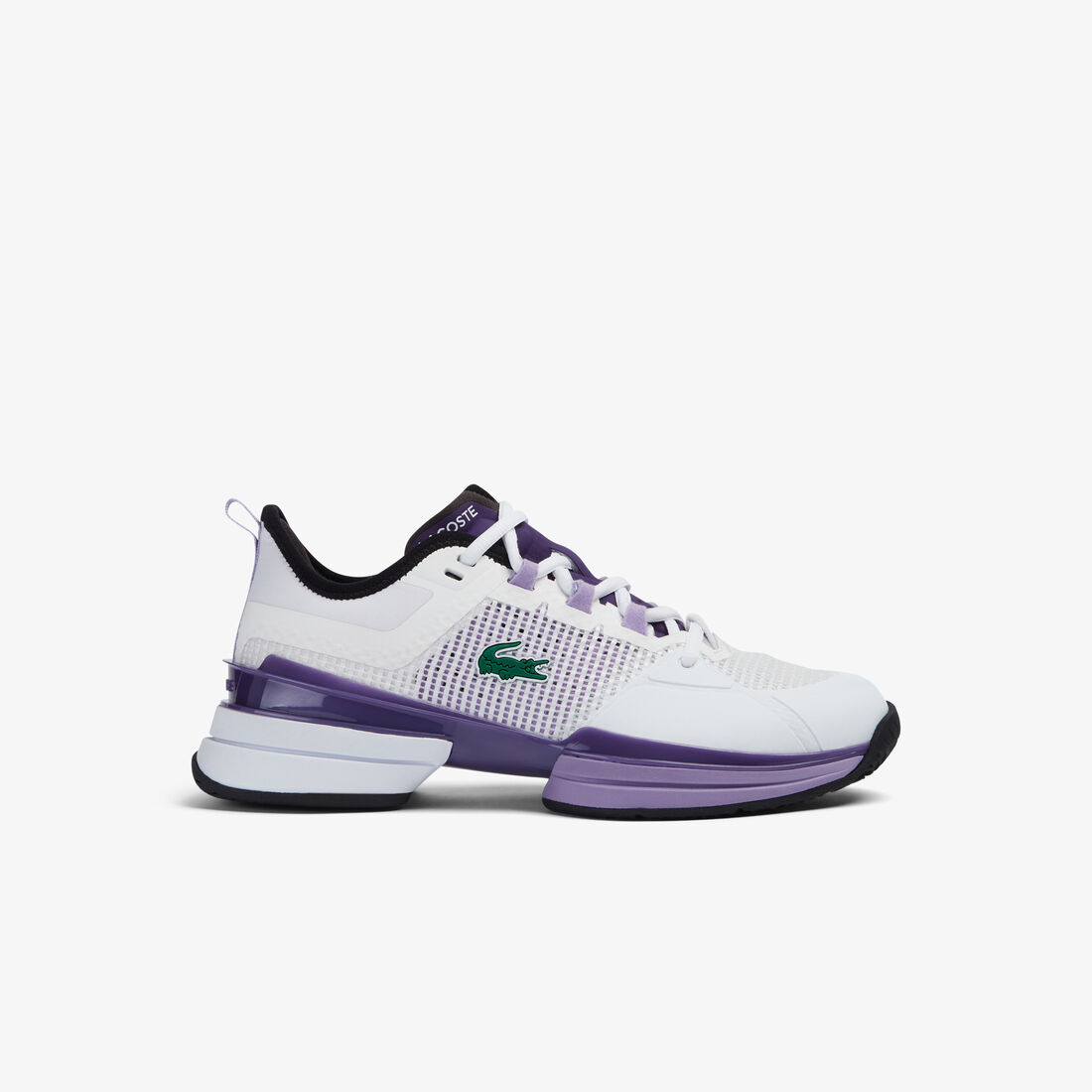 Lacoste Ag-lt21 Ultra Textile Tennis Women's Sneakers White / Purple | 543-HMFKSV