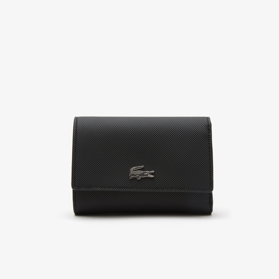 Lacoste Anna Snap Front Women's Wallets Black | 290-XBYLVE