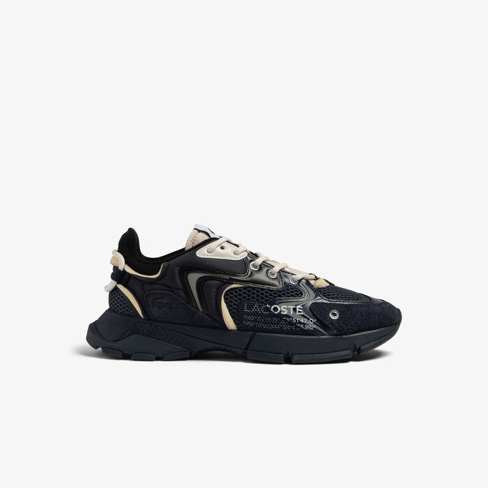 Lacoste L003 Neo Textile Men's Sneakers Black / Navy | 164-GFMUJX