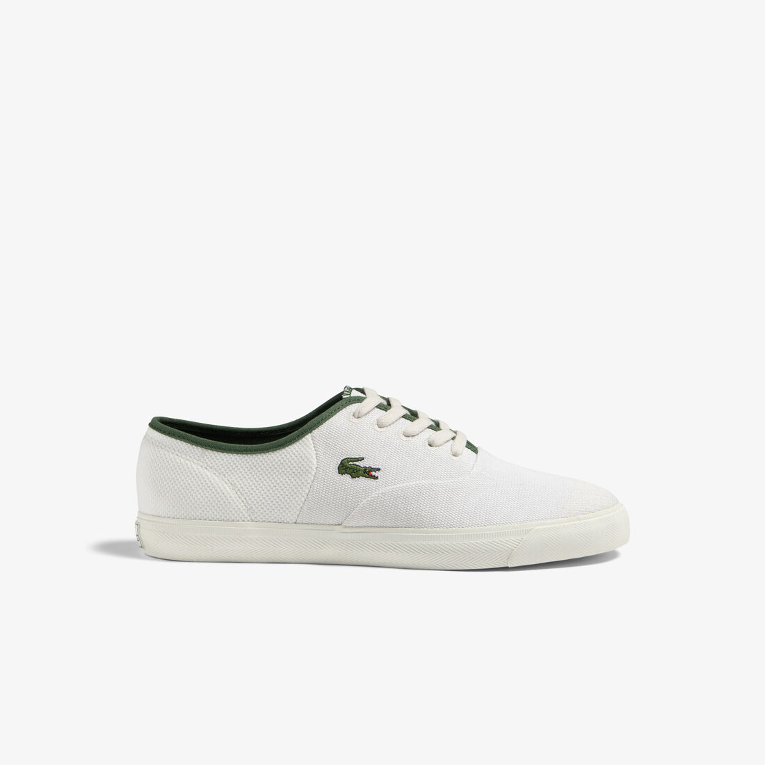 Lacoste Rene Textile Men\'s Sneakers White / Dark Green | 810-VMIEYQ